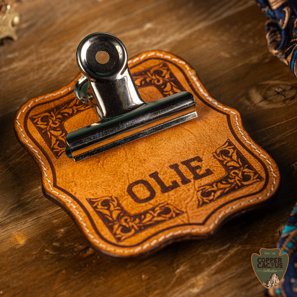 Exhibitor Number Holder | Belt Clip