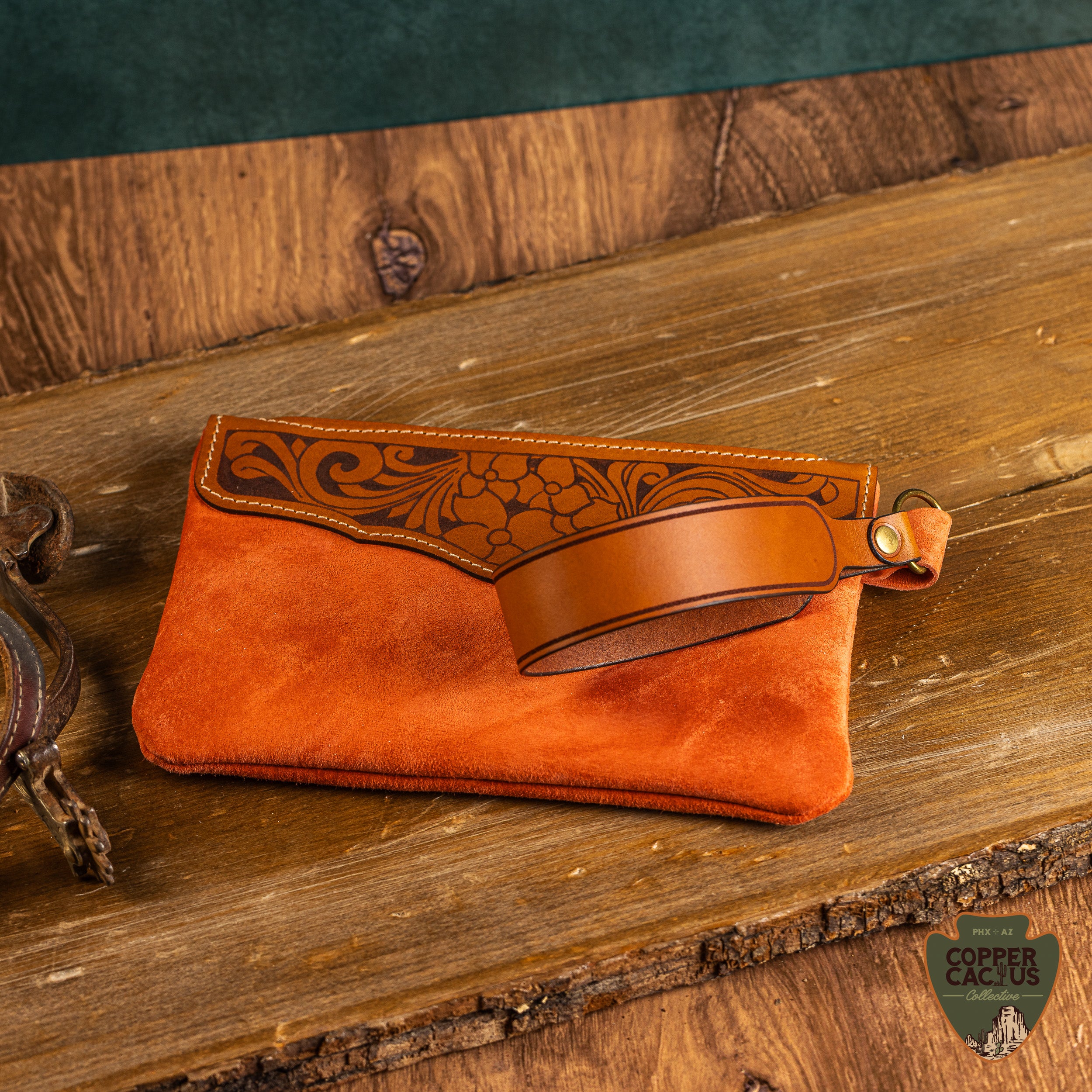The Floral Wristlet