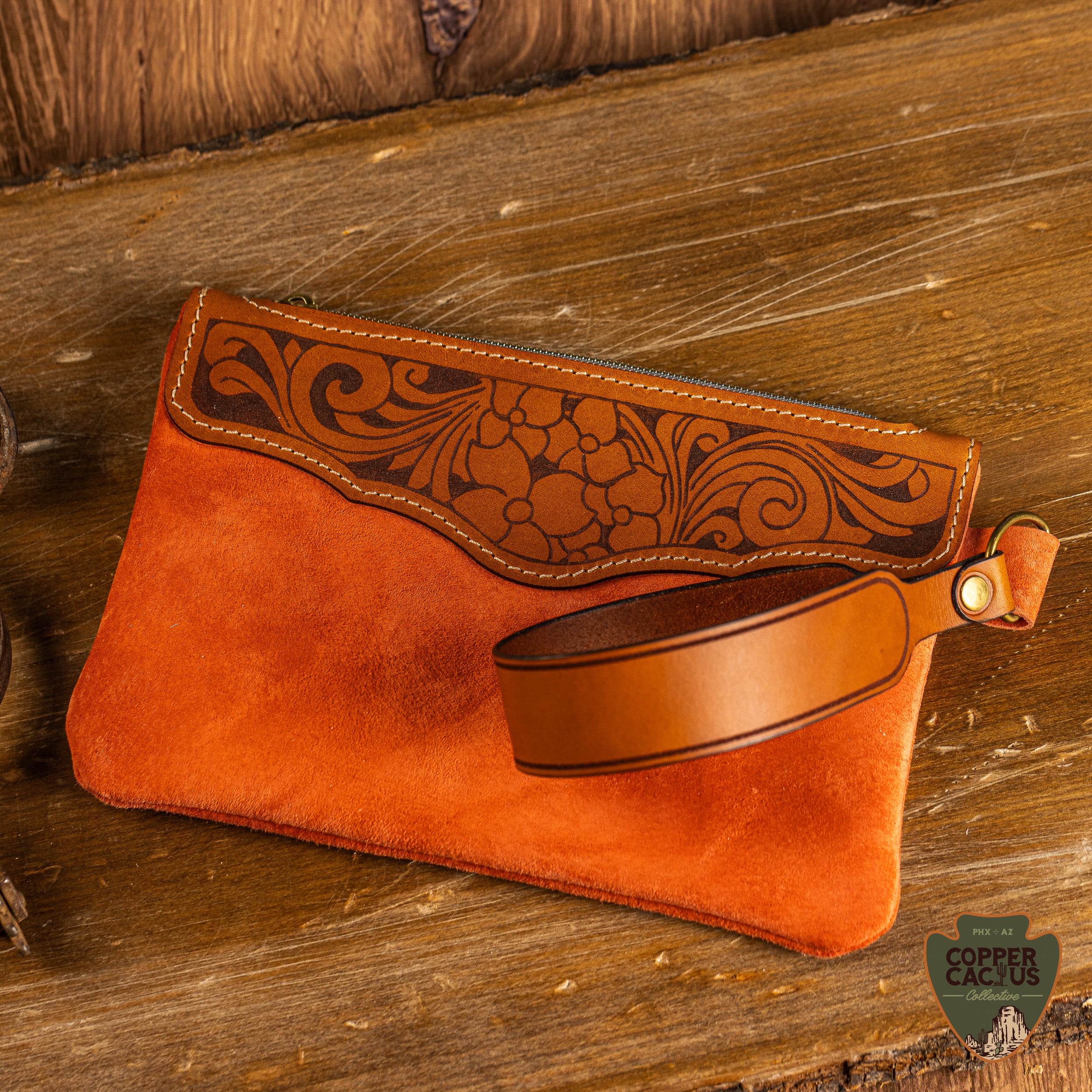 The Floral Wristlet
