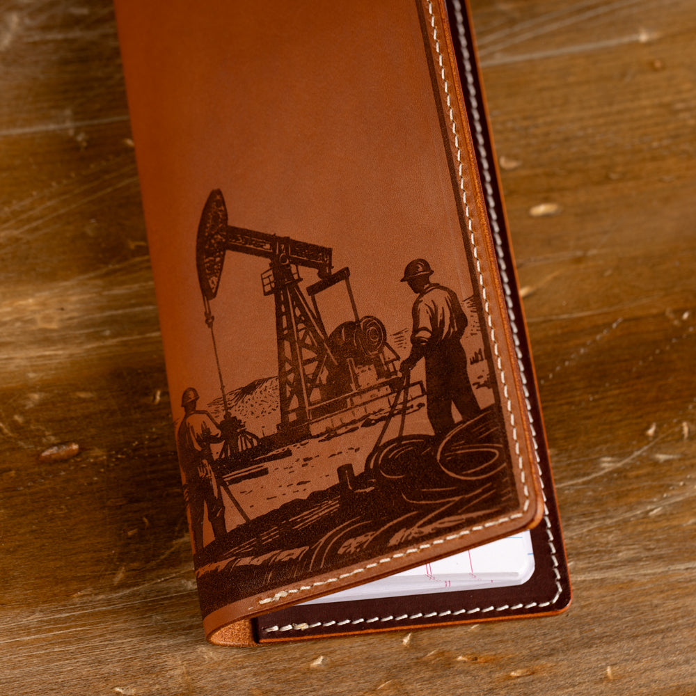 Tally Book Cover | Oil Field