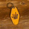 Aloe | Leather Motel Style Keychain