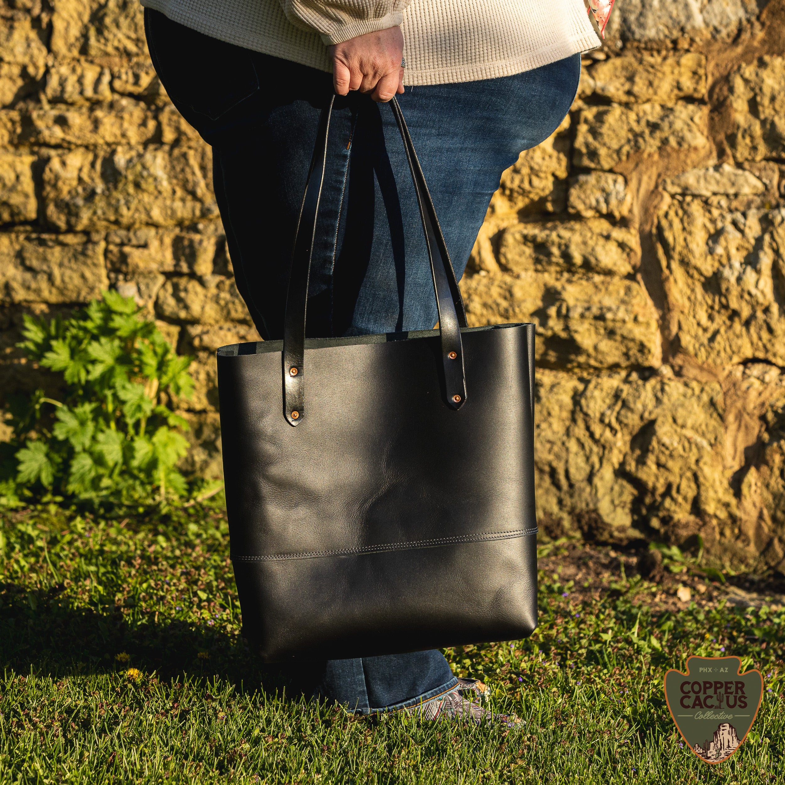 The Tombstone Leather Tote