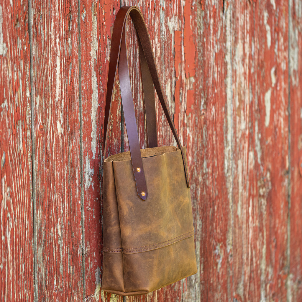 Ridgeline Leather Tote