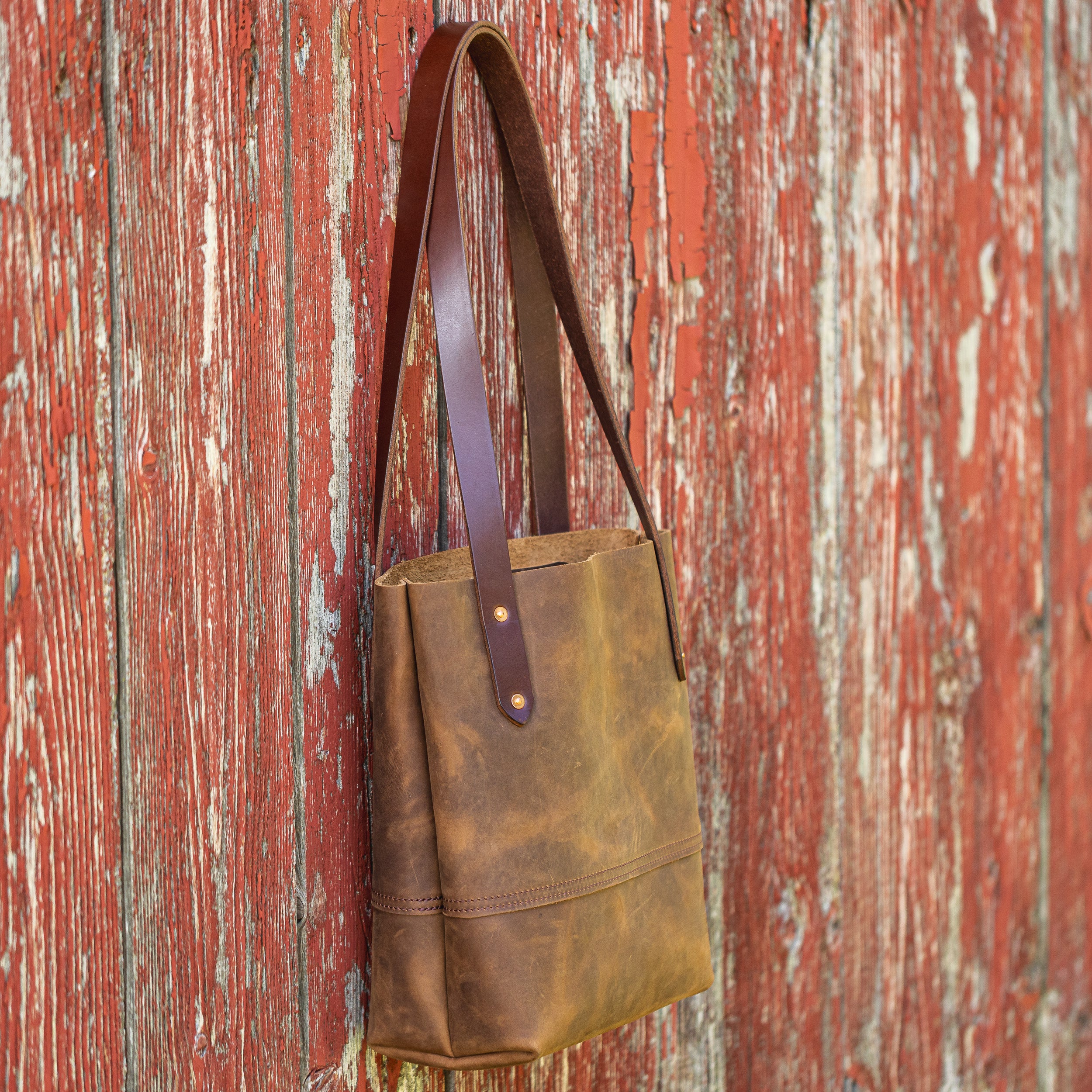 Ridgeline Leather Tote