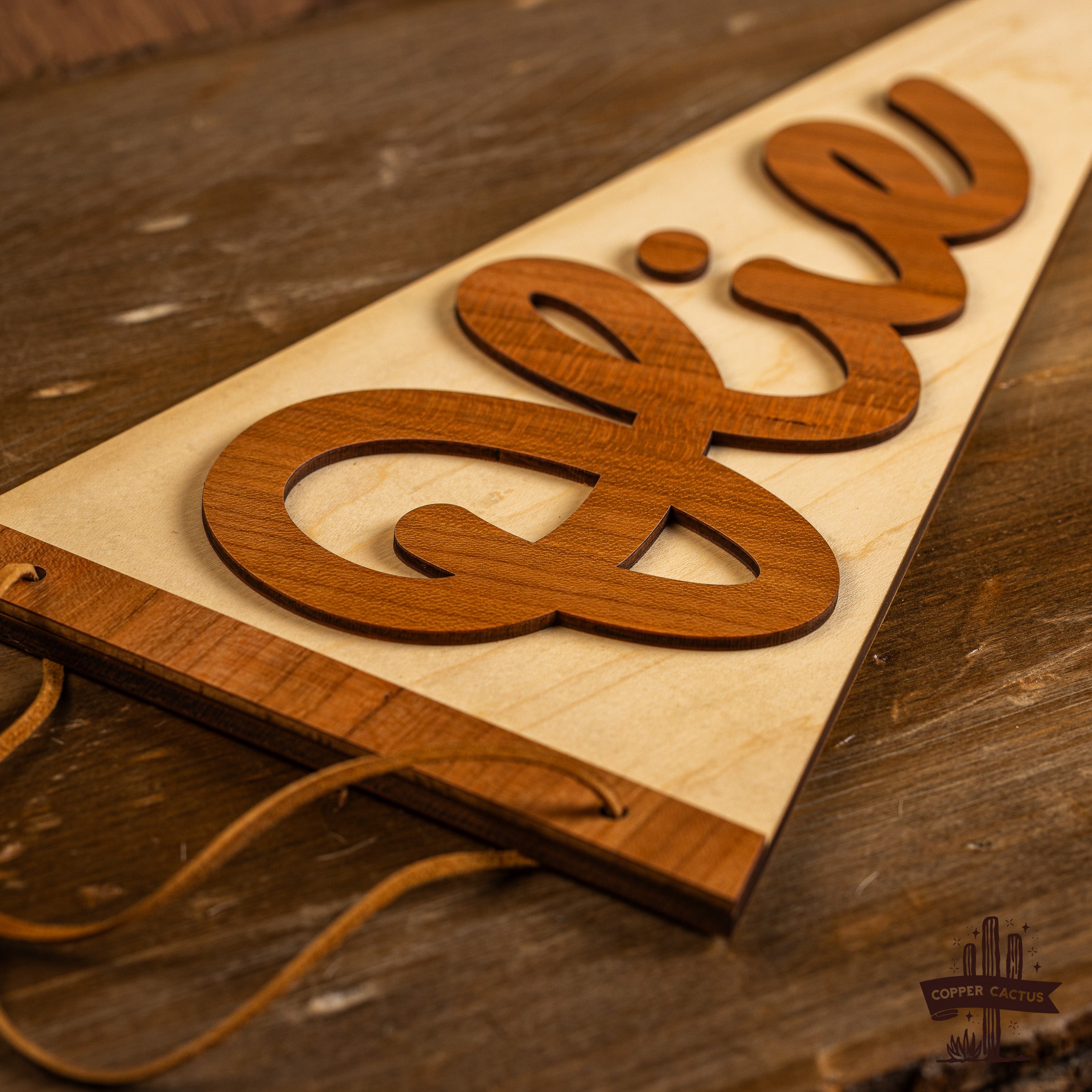 Wooden Name Pennants - Personalized Gifts