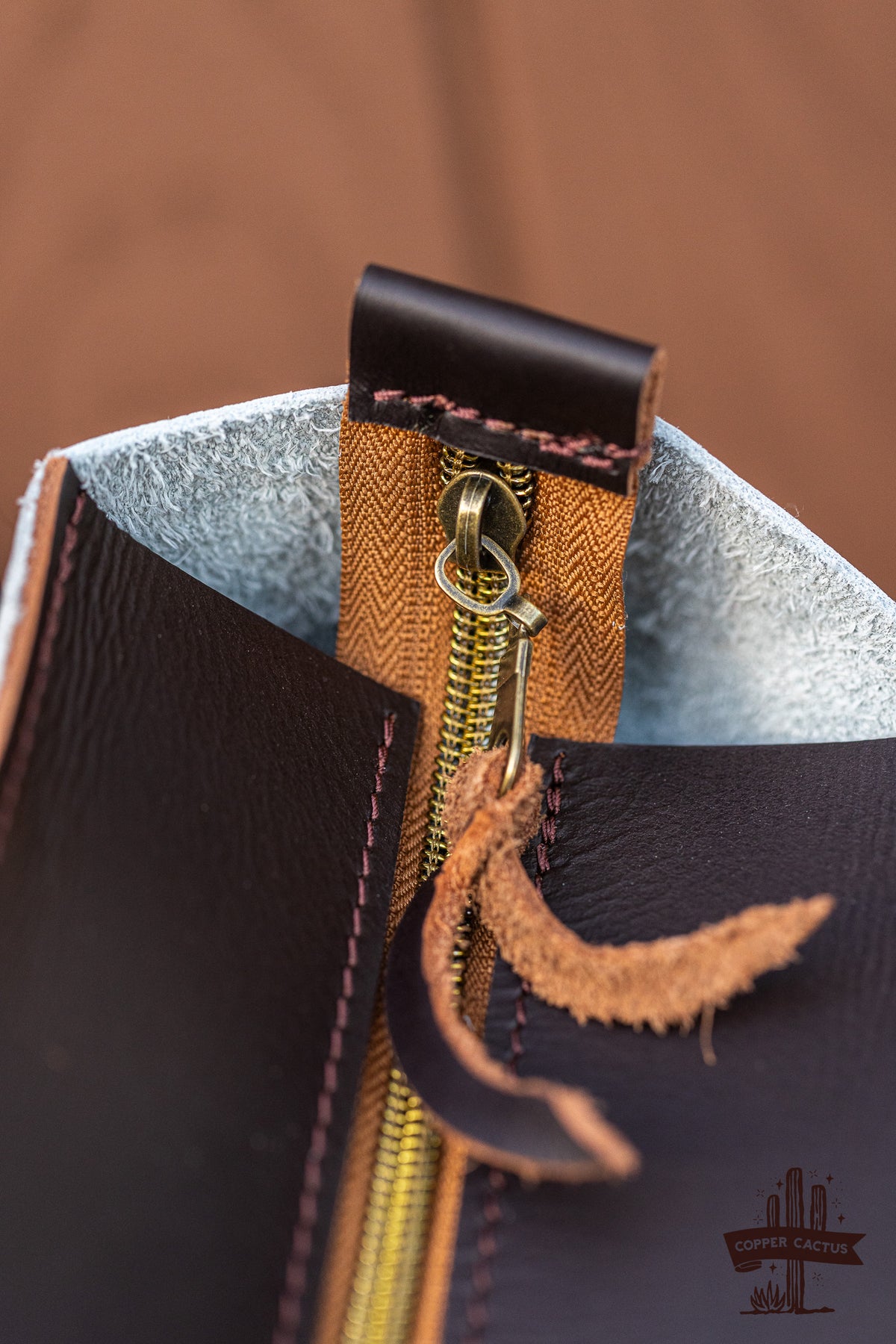 Hair-on Brown Tote