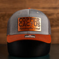 Copper Cactus Copper Leather | Trucker Hat