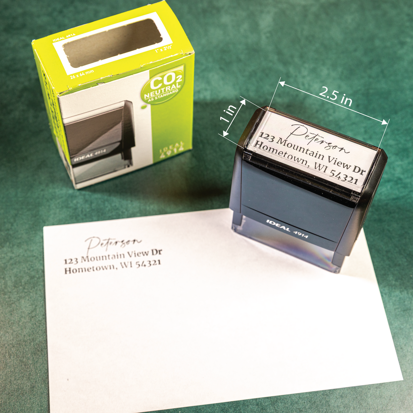 Return Address Stamp